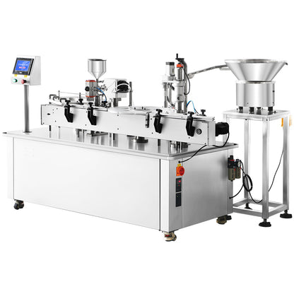 ZONESUN ZS-AFC30 Monoblock Liquid Paste Filling Capping Machine