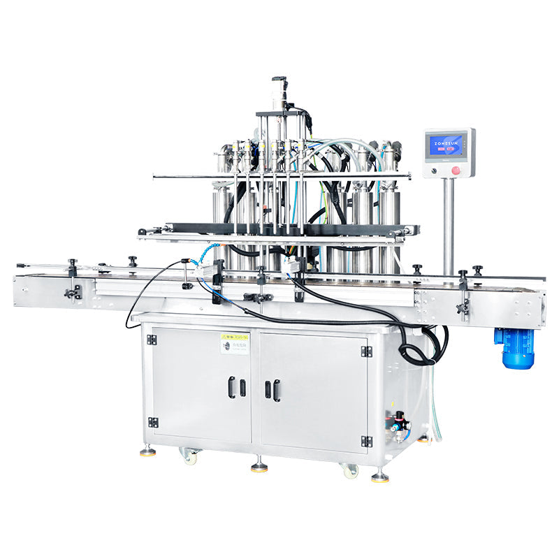 ZONESUN ZS-SV6HS Servo Piston Foam Liquid Filling Machine