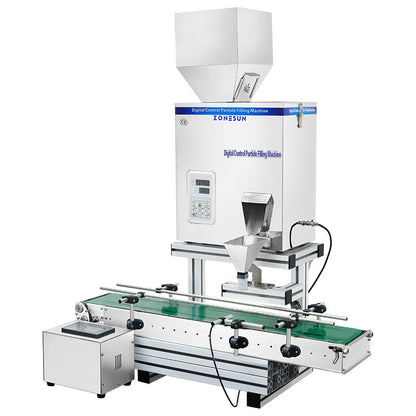 ZONESUN Automatic Partical Filling Machine Granule Packing Machine ZS-PFC500