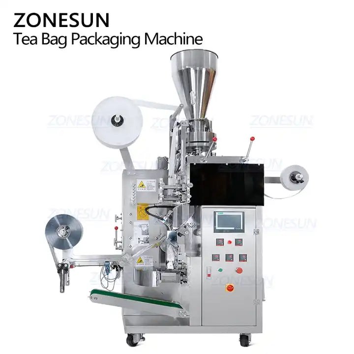 ZONESUN ZS-FS622 Automatic Tea Bag With Outer Bag Filling Sealing Machine