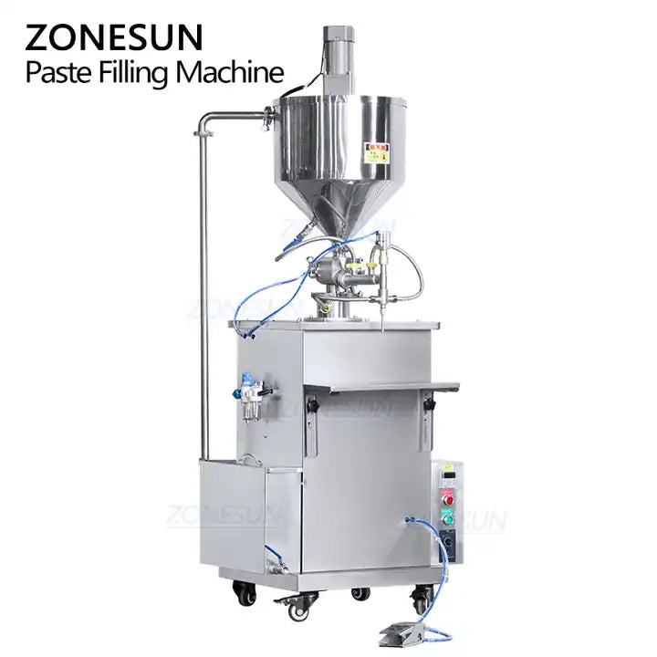 ZONESUN ZS-WCHJ1 Semi-automatic Wax Paste Heating Mixing Filling Machine