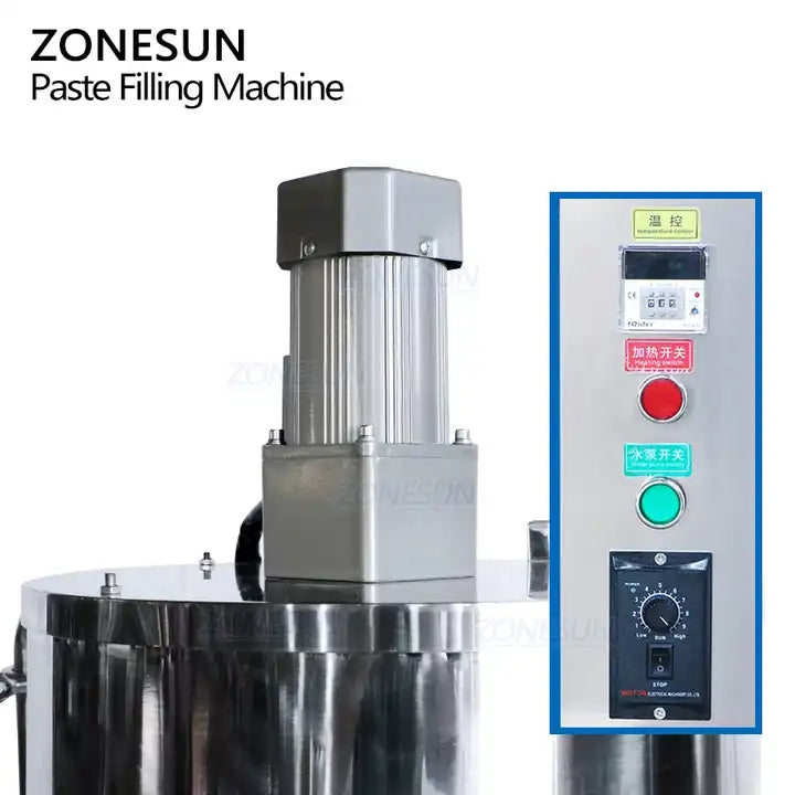 ZONESUN ZS-WCHJ1 Semi-automatic Wax Paste Heating Mixing Filling Machine