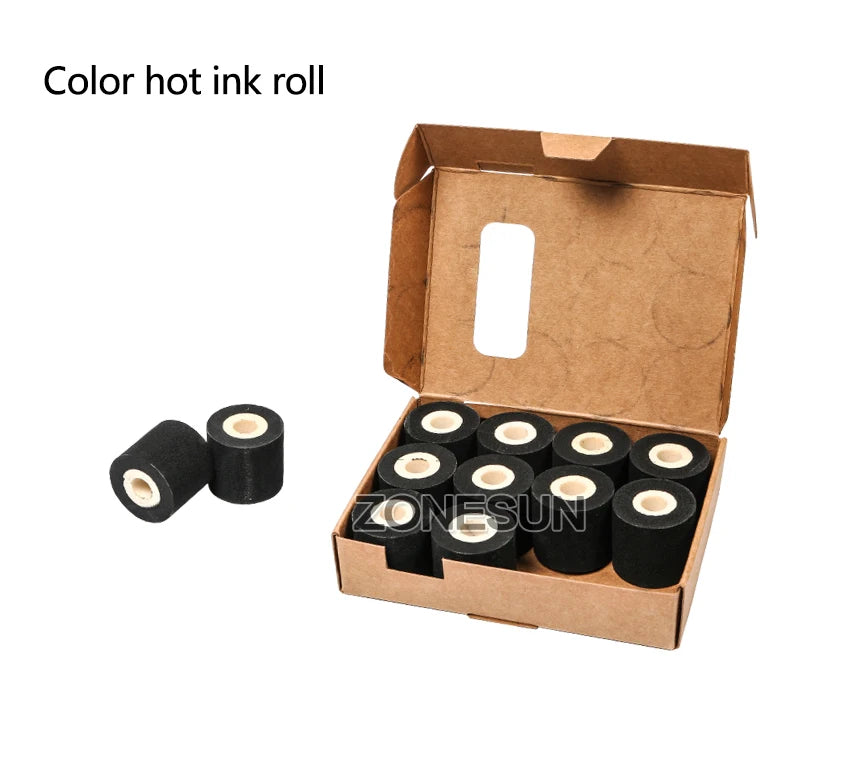 ZONESUN White Hot Printing Ink Roll for MY-380F Date Coding Machine