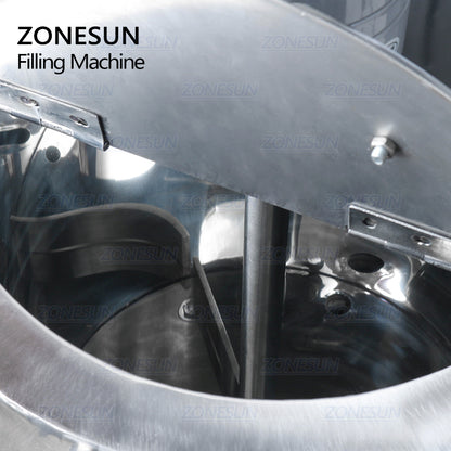 ZONESUN Lipstick Filling Machine Mixing Tank Heating Barrel