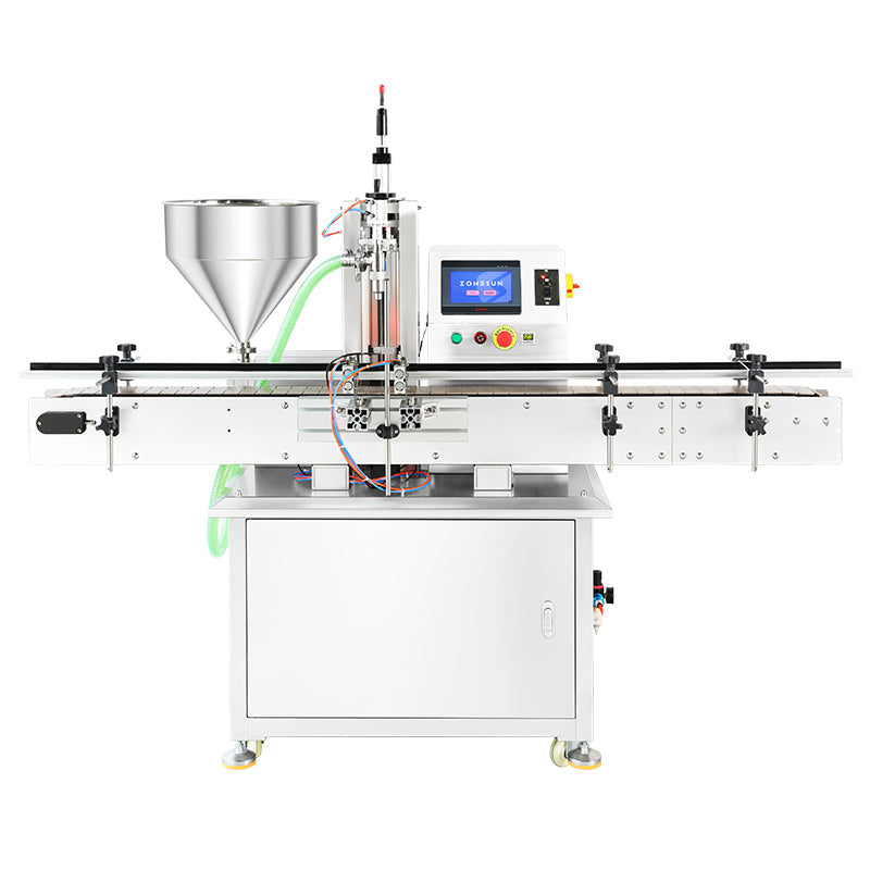 ZONESUN ZS-VTMP1N Automatic Magnetic Pump Liquid Paste Filling Machine