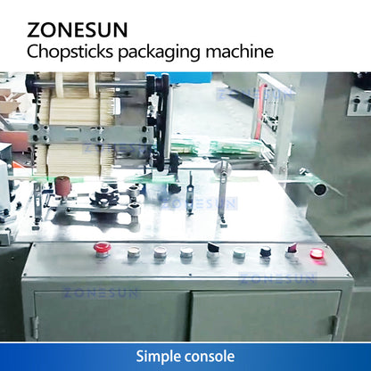 ZONESUN ZS-KZ35 Disposable Chopsticks Packaging Machine