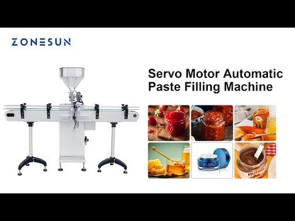 ZONESUN ZS-GY1SM Servo Motor Liquid Paste Filling Machine