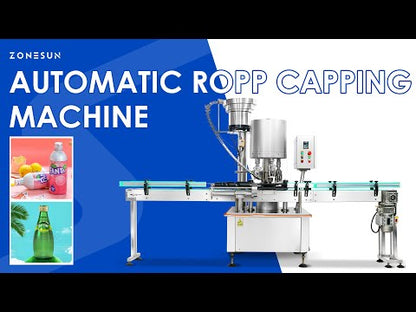 ZONESUN ZS-XG440C4 Automatic ROPP Pilfer Proof Capping Machine