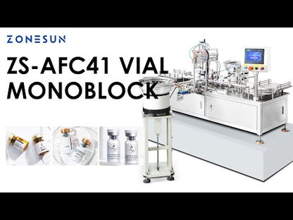 ZONESUN ZS-AFC41 Vial Filling & Capping Monoblock