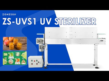 ZONESUN ZS-UVS1 UV Sterilizer Tunnel Food Bottle Disinfection