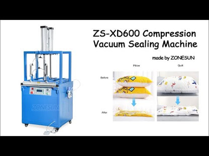 ZONESUN ZS-XD600 Compression Vacuum Heat Sealing Machine