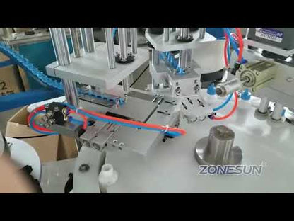 ZONESUN ZS-YT6T-6P Pneumatic Paste/Viscous Liquid Piston Pump Filling Machine