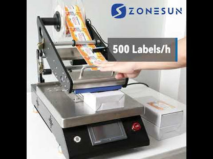 ZONESUN ZS-TB4 Manual Flat Surface Labeling Machine