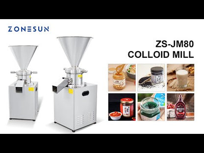 ZONESUN ZS-JM80 Paste Colloid Grinding Machine