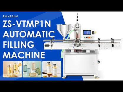 ZONESUN ZS-VTMP1N Automatic Magnetic Pump Liquid Paste Filling Machine（Best Offer）