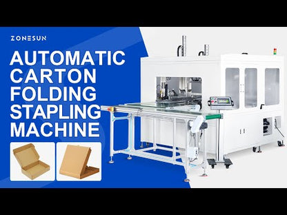 ZONESUN ZS-BFM2 Automated Box Folding Machine Carton Packaging Machine