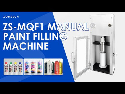 ZONESUN ZS-MQF1 Aerosol Can Spray Paint Filling Machine