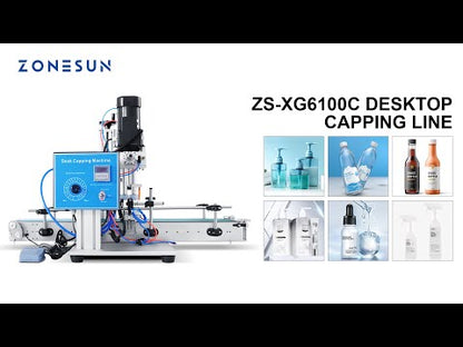 ZONESUN ZS-XG6100C Automatic Screwing Capping Machine