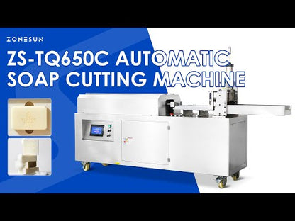 Zonesun Automatic Soap Cutting Machine Industrial Soap Cutter Pneumatic Cutting Equipment ZS-TQ650C