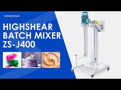 ZONESUN ZS-J400 High Shear Batch Mixer