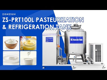 ZONESUN ZS-PRT100L Milk Pasteurization & Refrigeration Tank