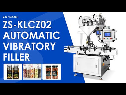 ZONESUN ZS-KLCZ02 Automatic Vibratory Weigh Filler Granule Filling Machine