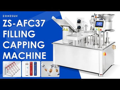 ZONESUN ZS-AFC37  Automatic Rotary Filling & Capping Machine