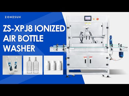 ZONESUN ZS-XPJ8 Automatic 8 Heads Anion Rinsing Machine