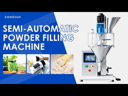 ZONESUN ZS-FM100B Tabletop Auger Filling Machine Powder Filler