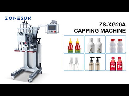 ZONESUN ZS-XG20A Automatic Screwing Capping Machine