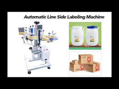 ZONESUN ZS-TB852 Round Surface Square Side Labeling Machine With Date Corder