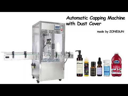 ZONESUN ZS-XG440DC Automatic Capping Machine With Dust Cover