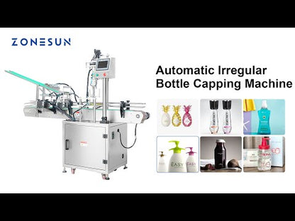 ZONESUN ZS-XG440F Automatic Customized Irregular Bottle Capping Machine