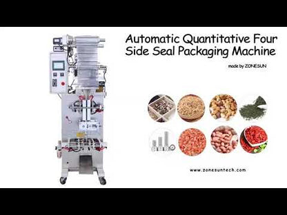 ZONESUN ZS-K100 Automatic Powder Filling Sealing Machine With Date Printer