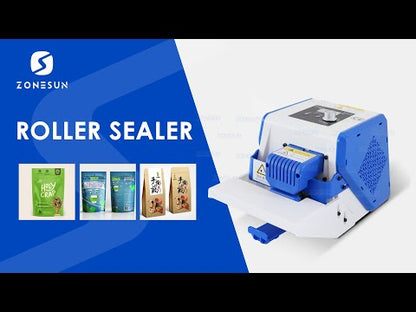 ZONESUN ZS-GLF1P Portable Composite Bag Roller Sealing Machine