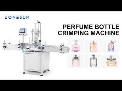 ZONESUN ZS-YG11 Automatic Perfume Crimping Capping Machine