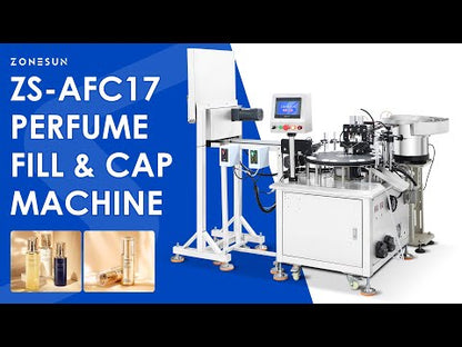 ZONESUN ZS-AFC17 Automatic 2 Nozzles Liquid Peristaltic Pump Filling Capping Machine