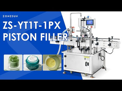 ZONESUN ZS-YT1T-1PX Servo Piston Pump Filling Machine