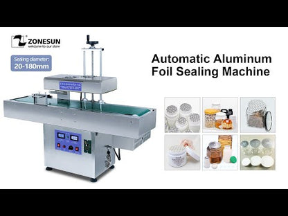 ZONESUN ZS-FK1800 Induction Aluminium Foil Bottle Sealing Machine