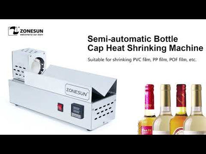 ZONESUN ZS-SX830 70-80mm Wine Bottle Cap Heat Shrinking Machine