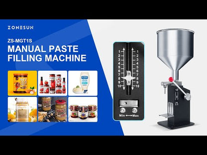 ZONESUN ZS-MGT1S Manual Paste Filling Machine