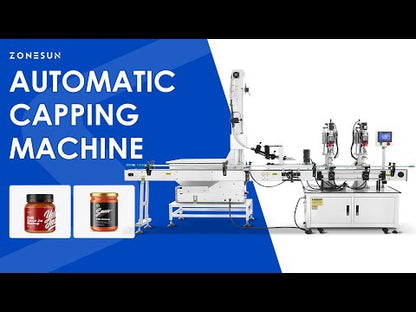 ZONESUN AUTOMATIC TWIST OFF CAPPER BOTTLE SEALING MACHINE ZS-XG440T2