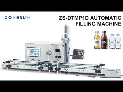 ZONESUN ZS-DTMP1D Magnetic Pump Liquid Filling Machine