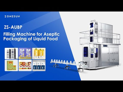 ZONESUN ZS-AUBP Automatic Liquid Filiing And Aseptic Packaging Machine