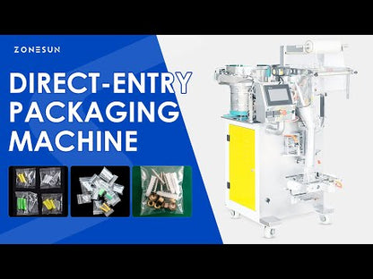 ZONESUN ZS-JSBZ2 Screw Packing Machine Direct-Entry Filling Sealing Machine