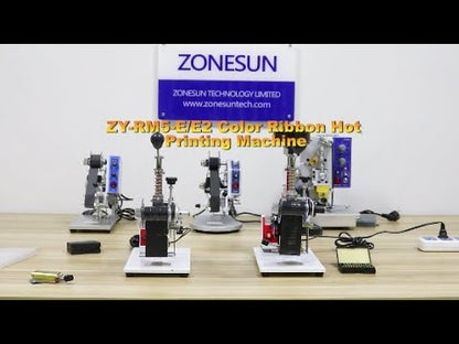 ZONESUN ZY-RM5-E Color Ribbon Hot Printing Machine