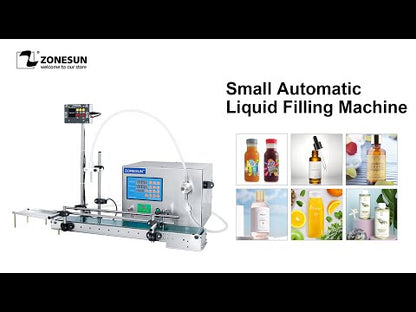 ZONESUN ZS-DTMP1S Magnetic Pump Liquid Filling Machine