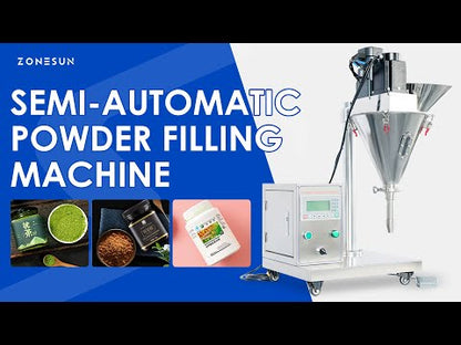 ZONESUN ZS-FM100S Semi-automatic Dry Powder Filling Machine