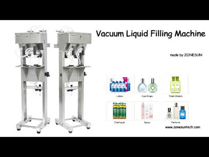 ZONESUN ZS-G400 Pneumatic Vacuum Liquid  Filling Machine