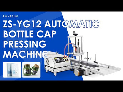 ZONESUN ZS-YG12 Automatic Cap Pressing Machine Pocket Perfume Sealer